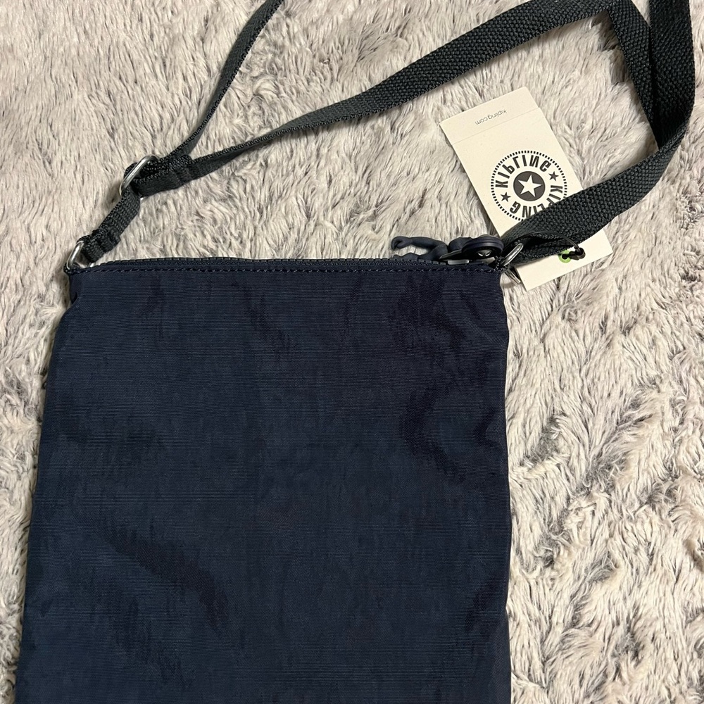 NWT Navy Blue Kipling Crossbody bag.